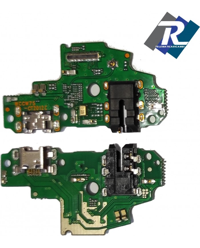 CONNETTORE DOCK RICARICA HUAWEI P SMART FIG-LX1 LX2 LX3 ENJOY 7S MICROFONO USB