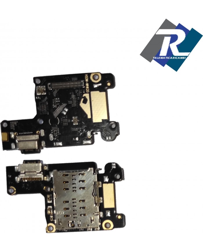 CONNETTORE RICARICA + LETTORE SIM SLOT XIAOMI MI 9T MICROFONO DOCK TYPE C CARICA