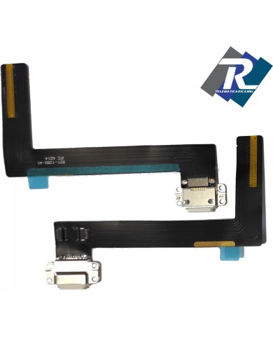 CONNETTORE RICARICA APPLE IPAD AIR 2 A1566 A1567 DOCK CARICA FLAT FLEX BIANCO