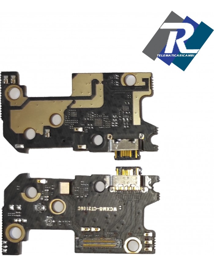 CONNETTORE RICARICA FLAT FLEX XIAOMI MI8 MI 8 MICROFONO DOCK PCB TYPE C CARICA