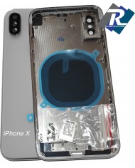 SCOCCA POSTERIORE IPHONE X BACK COVER FRAME TELAIO CHASSIS BIANCO COMPATIBILE