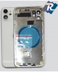 SCOCCA POSTERIORE IPHONE 11 BACK COVER FRAME TELAIO CHASSIS BIANCO COMPATIBILE