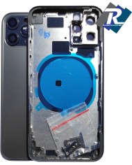 SCOCCA POSTERIORE IPHONE 11 PRO BACK COVER FRAME TELAIO CHASSIS NERO COMPATIBILE