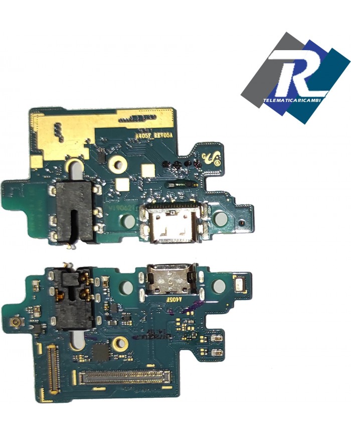 CONNETTORE RICARICA SAMSUNG GALAXY A40 SM-A405 MICROFONO DOCK JACK DI CARICA