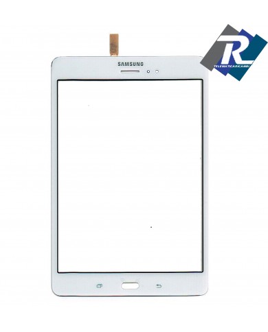 TOUCH SCREEN VETRO SAMSUNG GALAXY TAB A T350 T351 T355 T357 8.0 WIFI 3G BIANCO