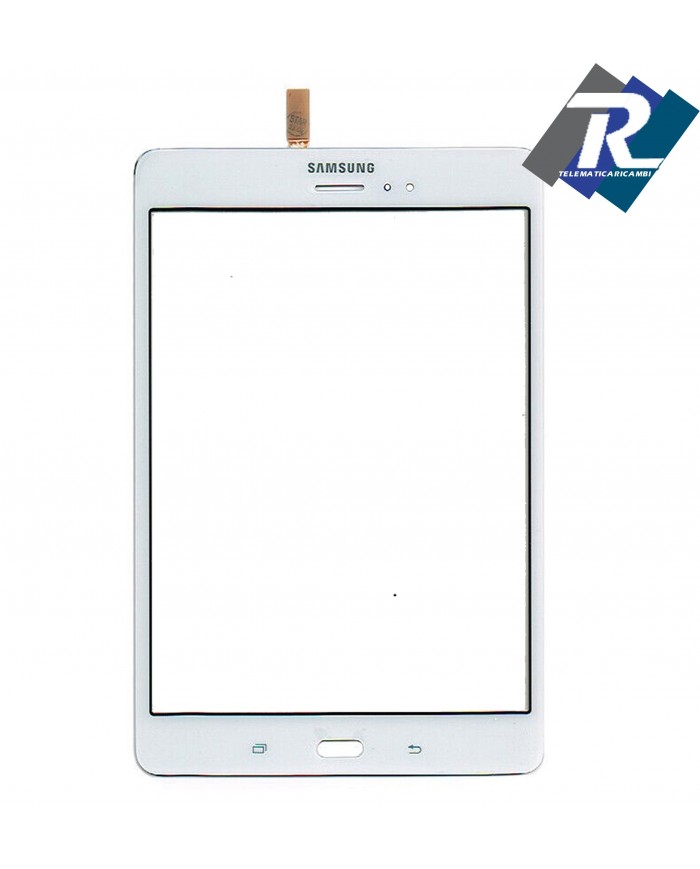 TOUCH SCREEN VETRO SAMSUNG GALAXY TAB A T350 T351 T355 T357 8.0 WIFI 3G BIANCO