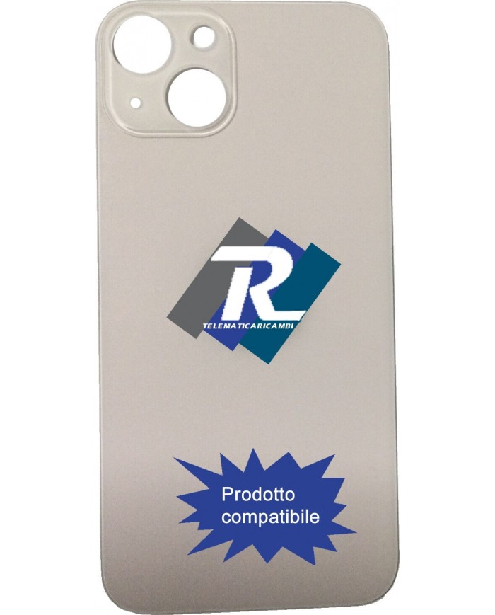 VETRO SCOCCA POSTERIORE COPRI BATTERIA APPLE iPhone 13 ROSA BACK COVER BIG HOLE