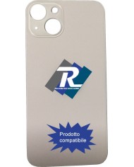 VETRO SCOCCA POSTERIORE COPRI BATTERIA APPLE iPhone 13 ROSA BACK COVER BIG HOLE