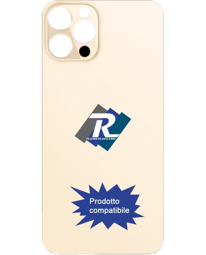 VETRO SCOCCA POSTERIORE COPRI BATTERIA iPhone 13 Pro Max ROSA BACK BIG HOLE
