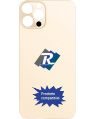 VETRO SCOCCA POSTERIORE COPRI BATTERIA iPhone 13 Pro Max ROSA BACK BIG HOLE