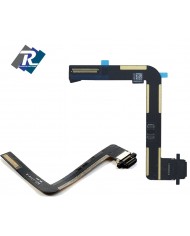 CONNETTORE RICARICA FLEX DOCK APPLE iPad 7 gen. A2197 A2200 A2198 NERO