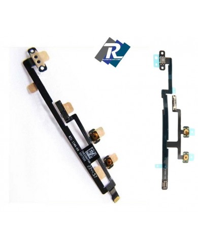 FLEX FLAT TASTO ACCENSIONE TASTI POWER ON OFF VOLUME MUTE VIBRA APPLE IPAD MINI 