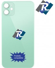 VETRO SCOCCA POSTERIORE COPRI BATTERIA iPhone 11 GIALLO BACK COVER BIG HOLE