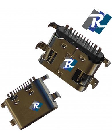 CONNETTORE RICARICA MEDIACOM M-SP8CY TYPE C 12 PIN SAMSUNG HUAWEI ALCATEL