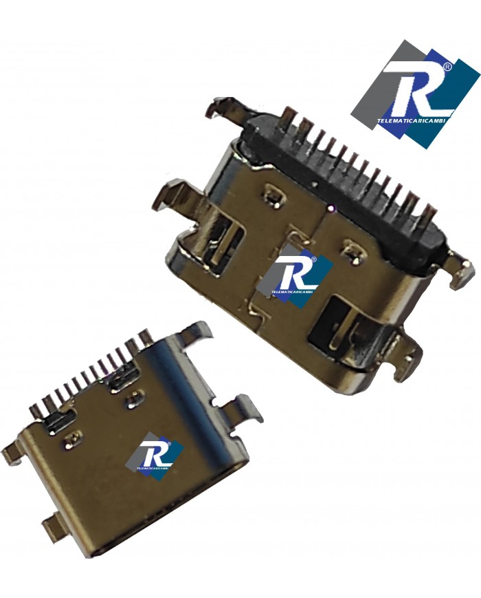 CONNETTORE RICARICA MEDIACOM M-SP8CY TYPE C 12 PIN SAMSUNG HUAWEI ALCATEL
