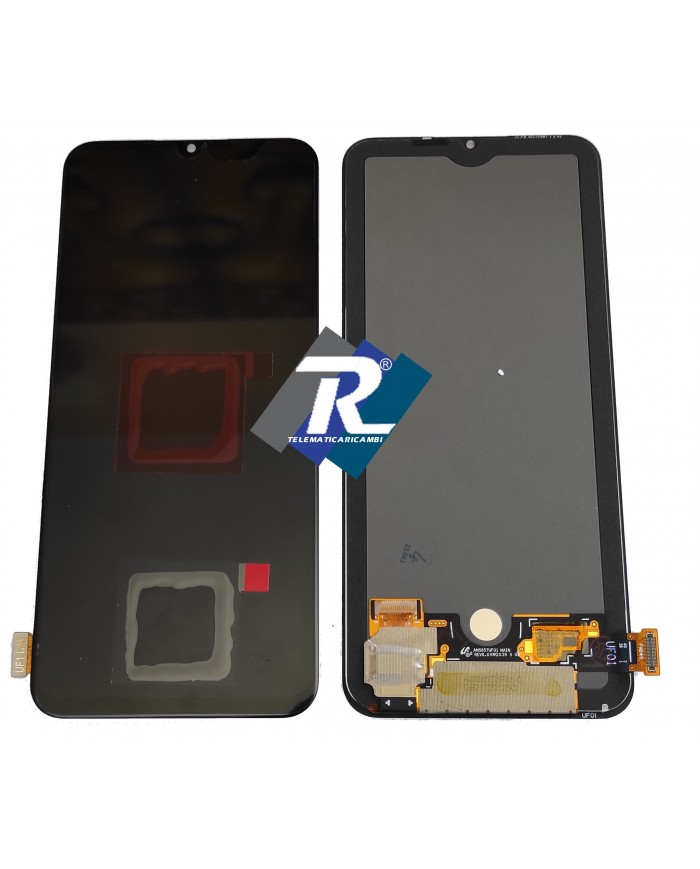 DISPLAY LCD OLED XIAOMI MI 10 LITE M2002J9G M2002J9E TOUCH PARI ORIGINALE NERO