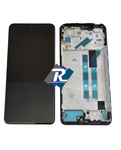 DISPLAY LCD XIAOMI POCO X4 PRO 5G 2022 TOUCH SCREEN VETRO SCHERMO NERO + FRAME