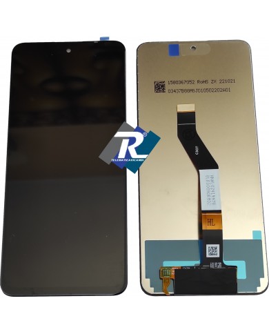 DISPLAY LCD XIAOMI REDMI NOTE 11S 5G 2021 TOUCH SCREEN VETRO SCHERMO NERO