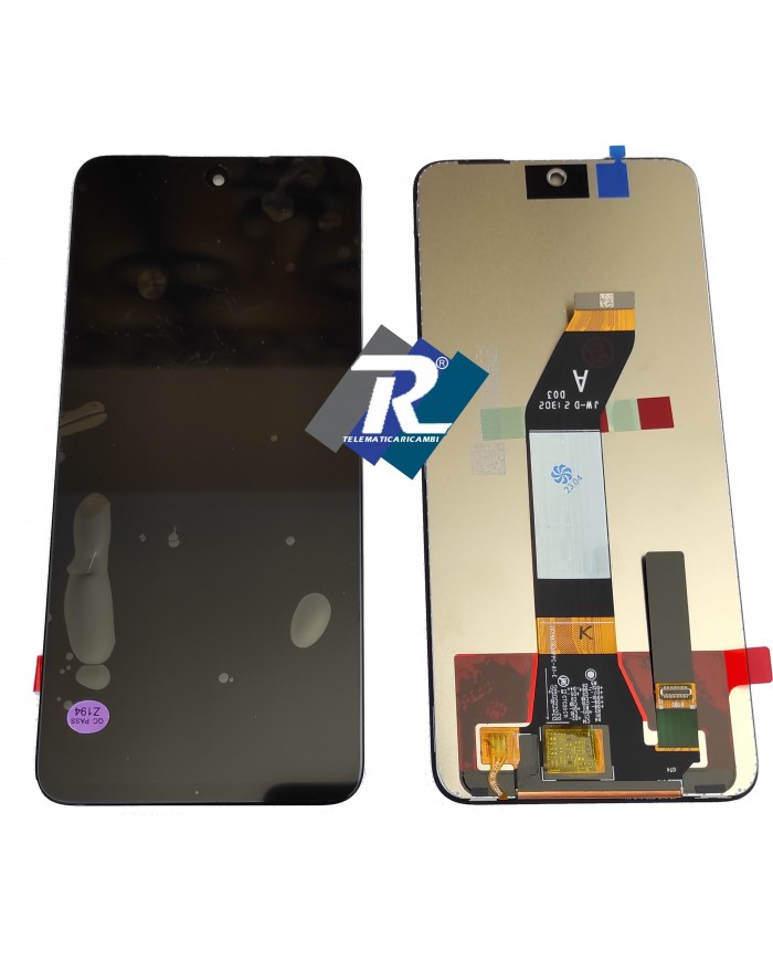 DISPLAY LCD XIAOMI REDMI NOTE 11 4G 2021 21121119SC TOUCH SCREEN SCHERMO NERO