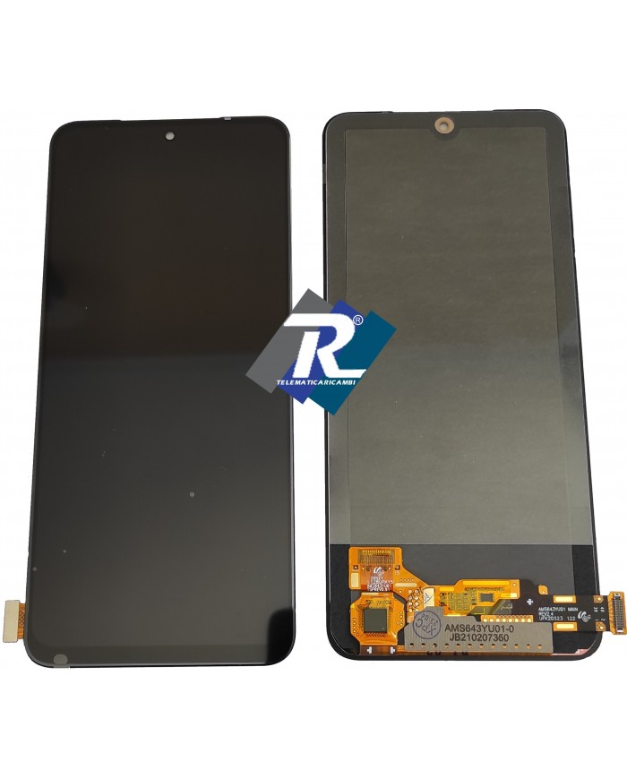 DISPLAY LCD OLED XIAOMI REDMI NOTE 10S 4G M2101K7 TOUCH SCREEN SCHERMO NERO