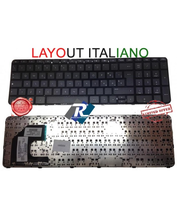 Tastiera ITALIANA HP Pavilion sleekbook 15-B Series con FRAME