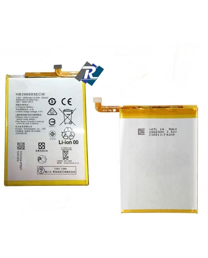 BATTERIA HUAWEI HB396693ECW PER MATE 8 4000 mAh sostituisce originale