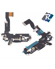 Connettore ricarica iPhone 12 - 12 Pro Flex Flat Dock Antenna microfono Nero