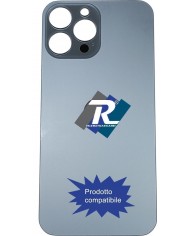 VETRO SCOCCA POSTERIORE COPRI BATTERIA iPhone 13 Pro Max Gold BACK BIG HOLE