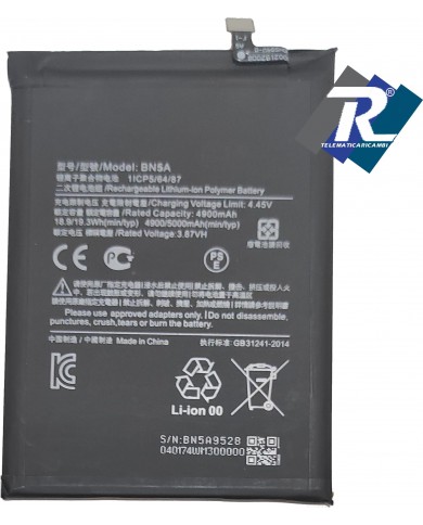 BATTERIA BN5A PER XIAOMI POCO M3 PRO 5G M2103K19PG 5000 mAh SOSTITUISC ORIGINALE