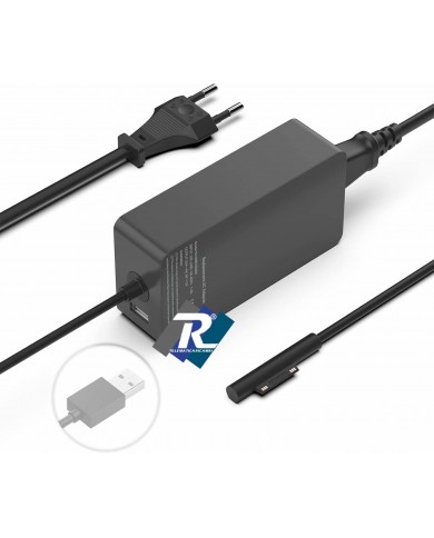 Alimentatore per Microsoft Surface Pro 3 - Pro 4 - 1782 1762 1769 1724 - A1706
