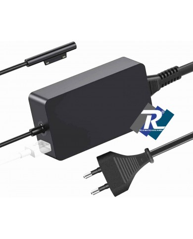 Alimentatore per Surface Pro 3 4 5 6 7 X Go Surface Book 44W Porta Usb - A1800