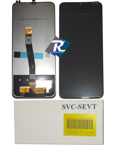 DISPLAY LCD SAMSUNG A22 5G SM-A226 TOUCH SCREEN NERO PARI ORIGINALE SERVICE PACK