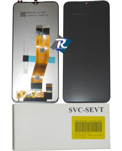 DISPLAY LCD SAMSUNG A14 4G SM-A145 P R TOUCH NERO PARI ORIGINALE SERVICE PACK