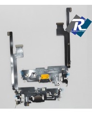 Connettore Ricarica iPhone 12 PRO MAX Flex Flat Dock Microfono carica Usb Nero