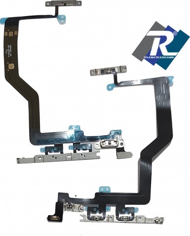TASTO ACCENSIONE ON OFF TASTI VOLUME MUTO POWER FLEX FLAT per iPhone 12 Pro Max