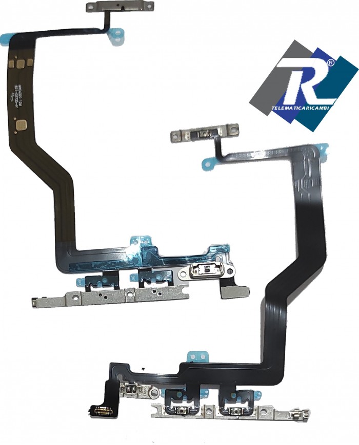 TASTO ACCENSIONE ON OFF TASTI VOLUME MUTO POWER FLEX FLAT per iPhone 12 Pro Max