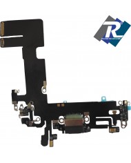 Connettore Ricarica iPhone 13 Flex Flat Dock carica Microfono Usb Dati Nero
