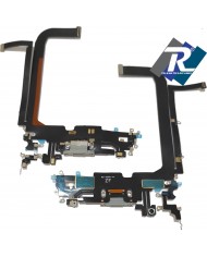 Connettore Ricarica iPhone 13 PRO MAX Flex Flat Dock Microfono Usb Dati Bianco
