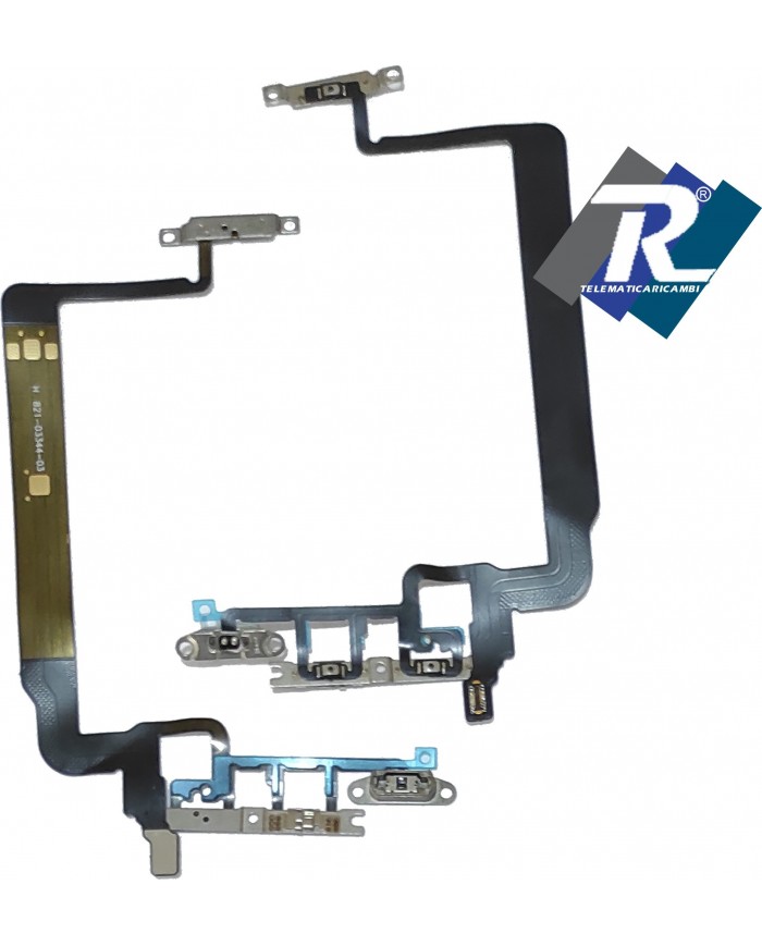 TASTO ACCENSIONE ON OFF TASTI VOLUME MUTO POWER FLEX FLAT iPhone 13 PRO MAX