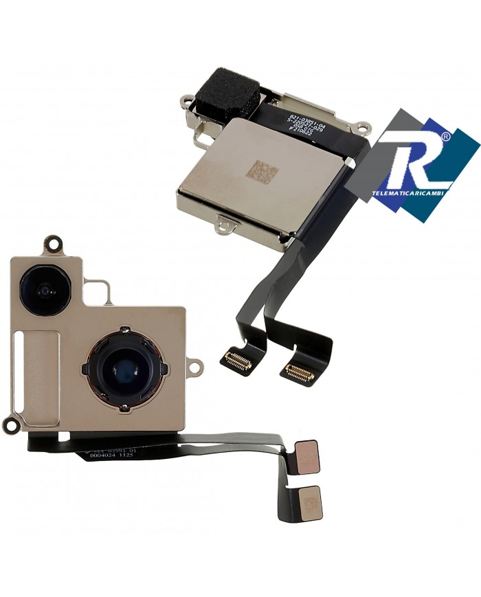 FOTOCAMERA POSTERIORE APPLE IPHONE 14 RETRO BACK CAMERA PARI ORIGINALE