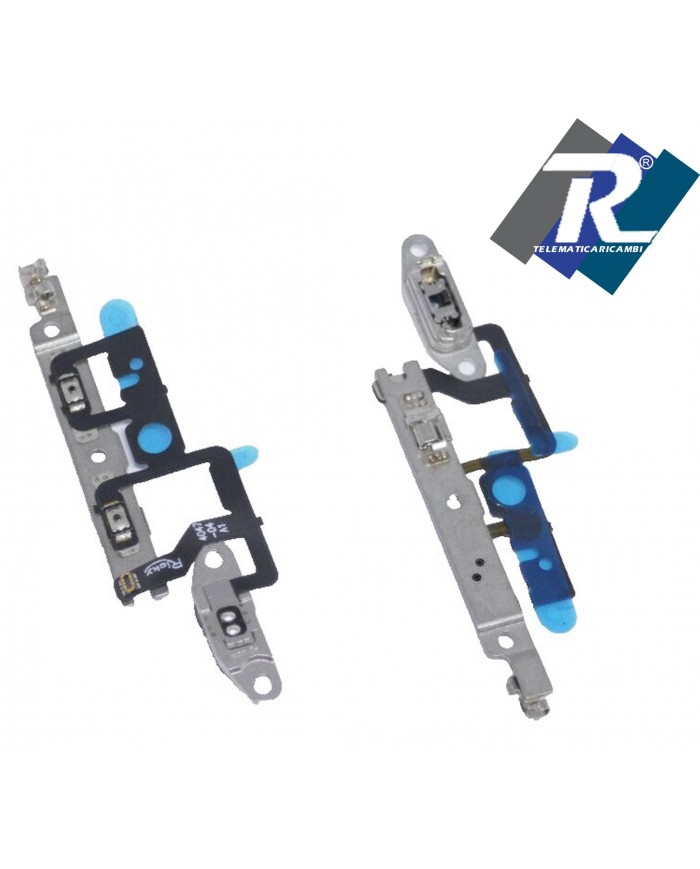 TASTI VOLUME LATERALE IPHONE 14 PLUS FLEX FLAT TASTO SILENZIOSO MUTO VIBRAZIONE