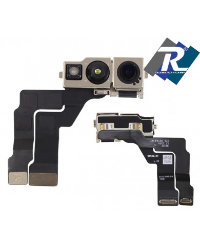 FOTOCAMERA ANTERIORE per APPLE IPHONE 14 PRO CAMERA FRONTALE PARI ORIGINALE
