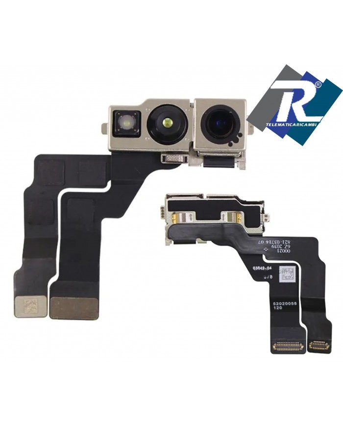 FOTOCAMERA ANTERIORE per APPLE IPHONE 14 PRO CAMERA FRONTALE PARI ORIGINALE