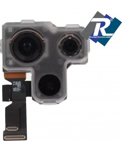 FOTOCAMERA POSTERIORE APPLE IPHONE 14 PRO MAX RETRO BACK CAMERA PARI ORIGINALE