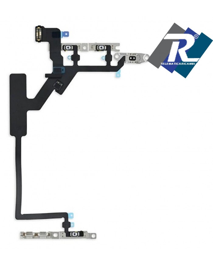 TASTO ACCENSIONE ON OFF TASTI VOLUME MUTO POWER FLEX FLAT iPhone 14 PRO MAX