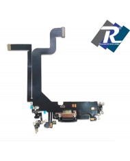 Connettore Ricarica iPhone 14 PRO MAX Flex Flat Dock Microfono Usb Dati Nero