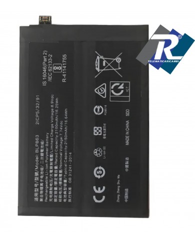 BATTERIA BLP863 PER OPPO RENO 6 5G PEQM00 CPH2251 SOSTITUISCE ORIGINALE
