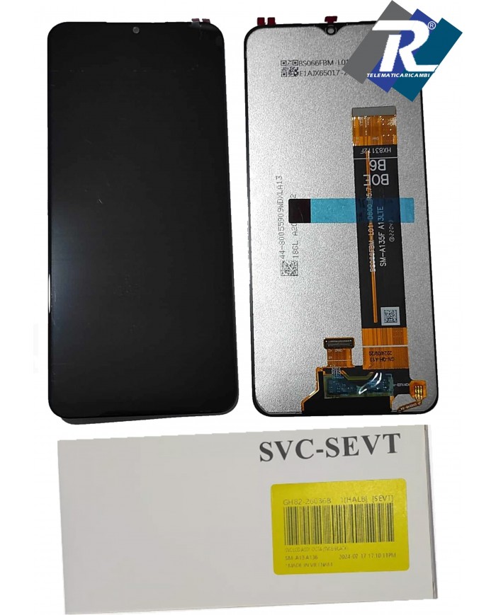 DISPLAY LCD SAMSUNG GALAXY SM-A137F SM-A135F A13 LTE BOE B6 PARI SERVICE PACK