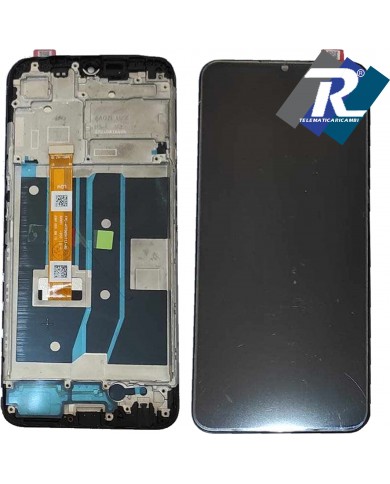 DISPLAY LCD OPPO A16 CPH2269 A16S CPH2271 A54S CPH2273 TOUCH SCHERMO CON FRAME