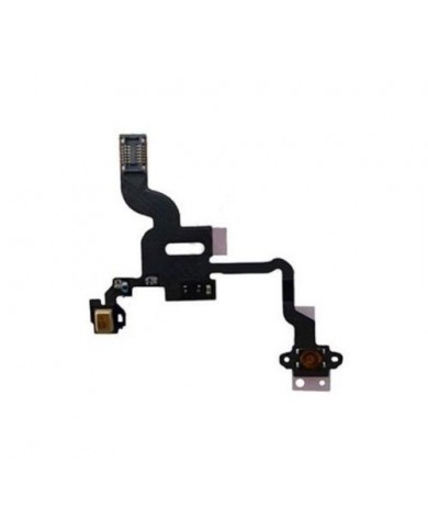 CAVO FLEX FLAT SENSORE PROSSIMITÀ APPLE IPHONE 4 TASTO ON OFF MICROFONO